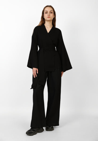 Linen Kimono Set