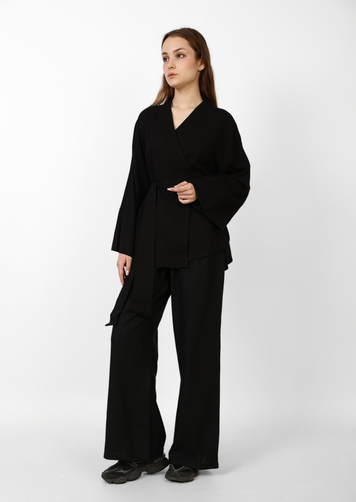 Linen Kimono Set