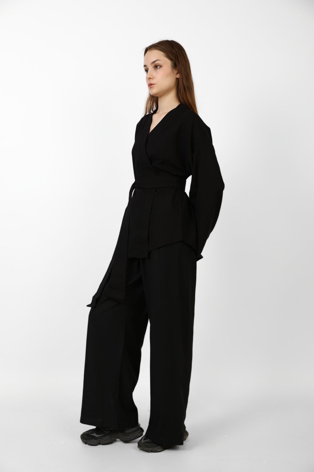 Linen Kimono Set