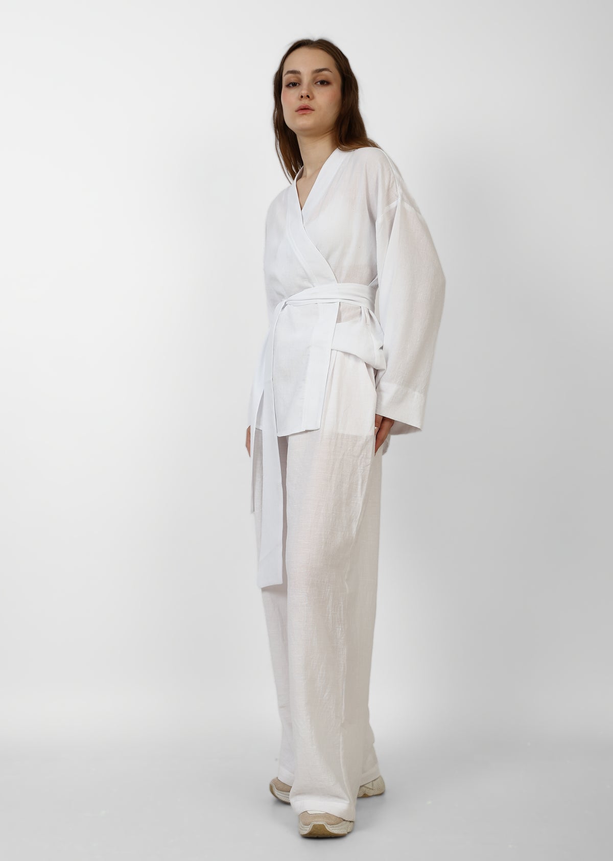 Linen Kimono Set