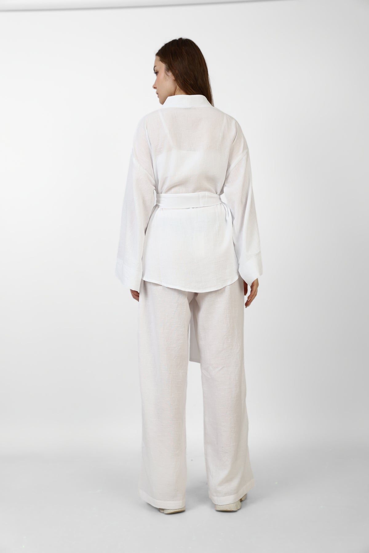 Linen Kimono Set