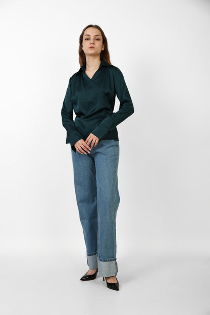 Double Collar Blouse