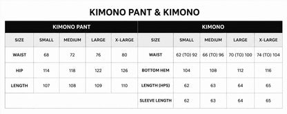 Linen Kimono Set