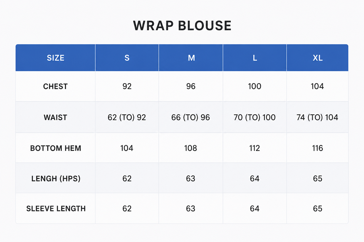Wrap Blouse