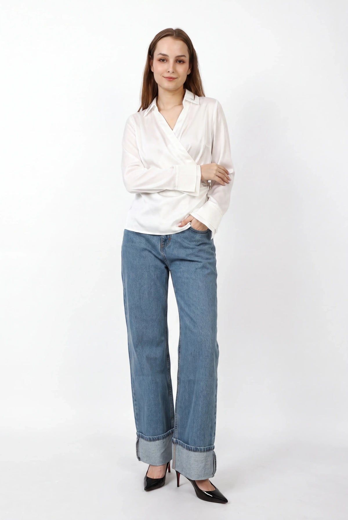 Double Collar Blouse