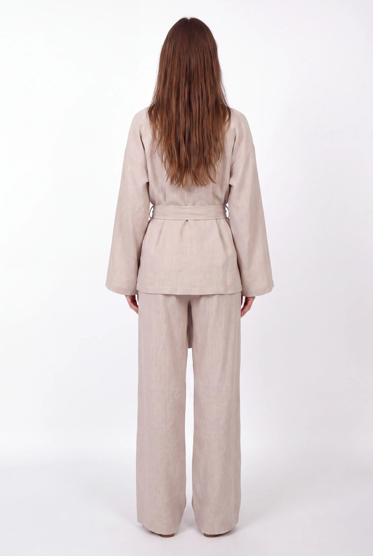 Linen Kimono Set