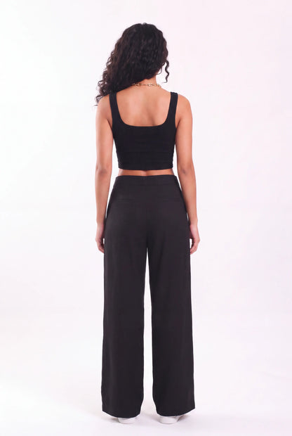 No Waist Linen trousers