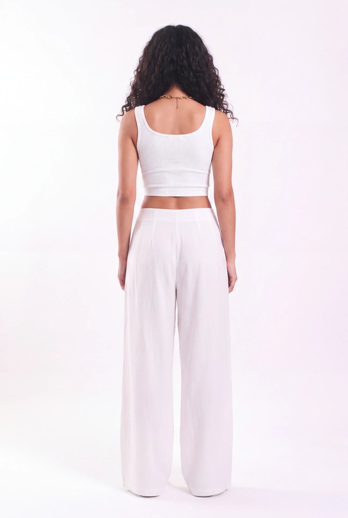 No Waist Linen trousers