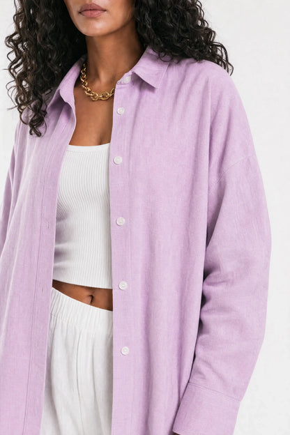Oversized Linen shirt